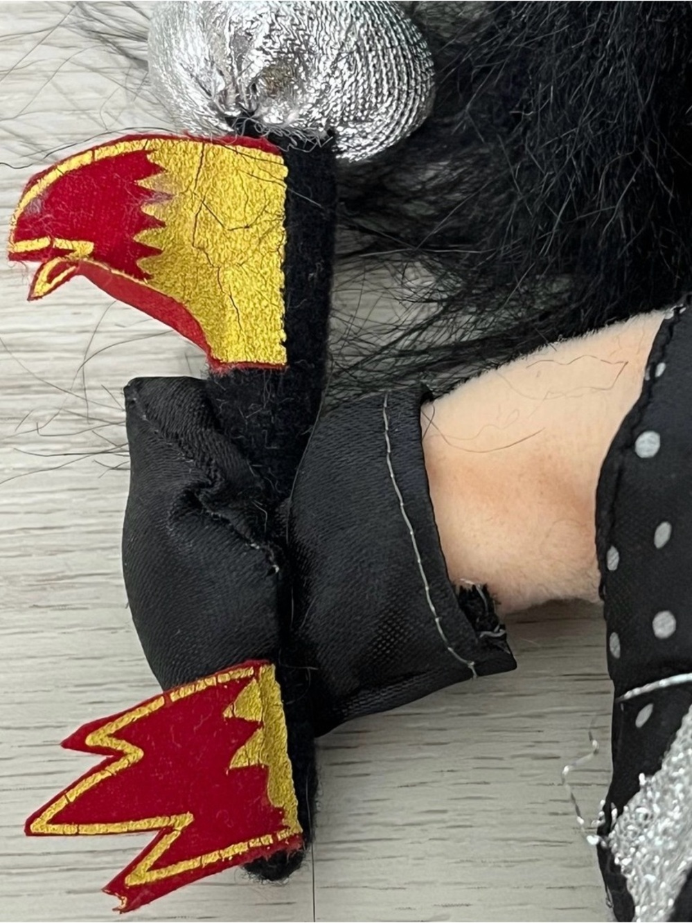 1999 KISS Peter Criss (The Catman) Bean Bag Plush - Picture 9 of 12